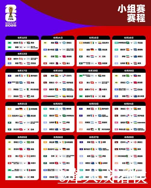 2026年世界杯投注指南与详细赛程表